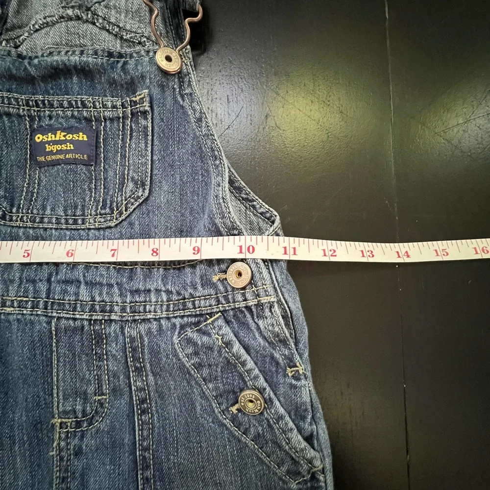 Vintage OshKosh B'gosh Blue Denim Overalls - 3T‎
